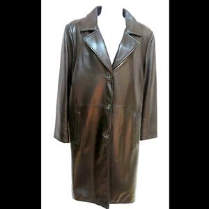 Marc New York Leather Coat